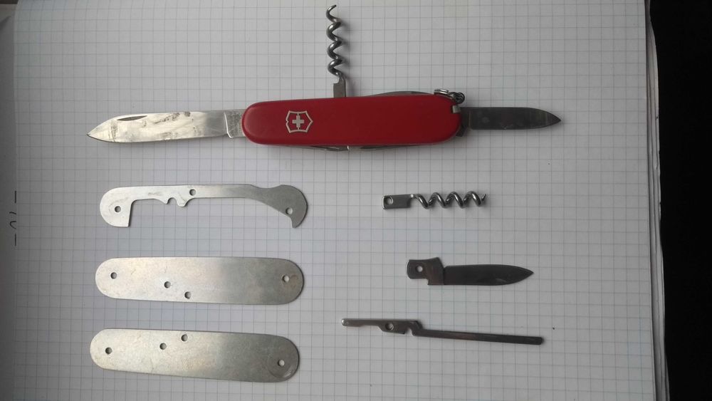 Запчасти на швейцарский нож 91 мм Victorinox Venger: 150 грн