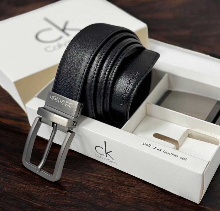 Чоловічий ремінь CALVIN KLEIN, мужской ремень Кельвин Кляйн, післяплата