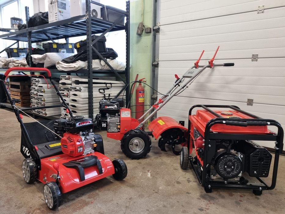 glebogryzarka, wertykulator, agregat prądotwórczy wypożyczalnia