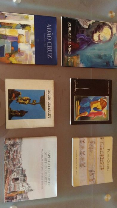 Lote livros Arte, pintura, escultura, fotografia, etc