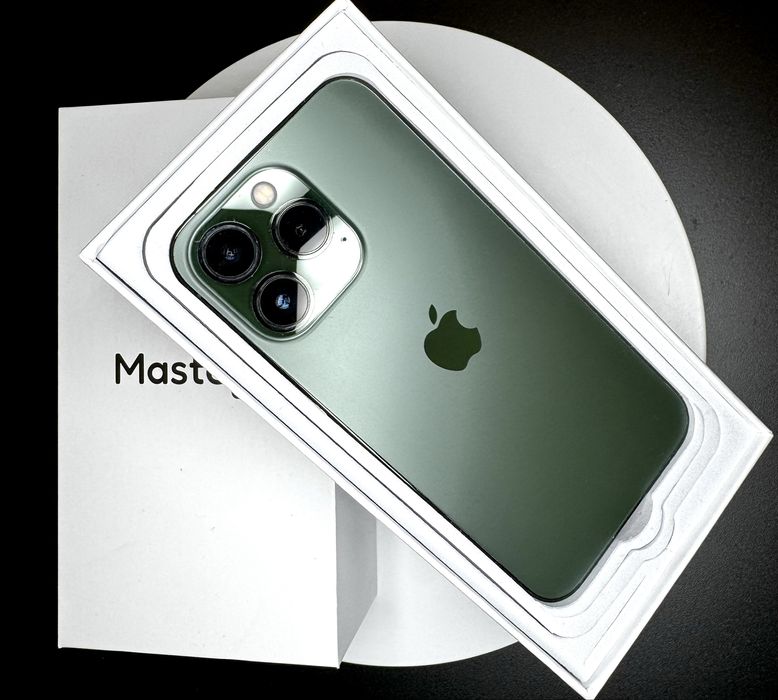 Iphone 13 pro 128gb green jak nowy bateria 100% 6msc gwarancji