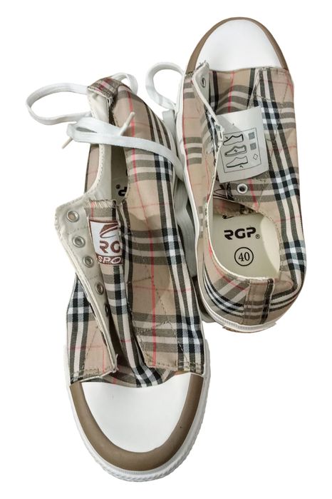 Damskie trampki w kratkę rozmiar 40