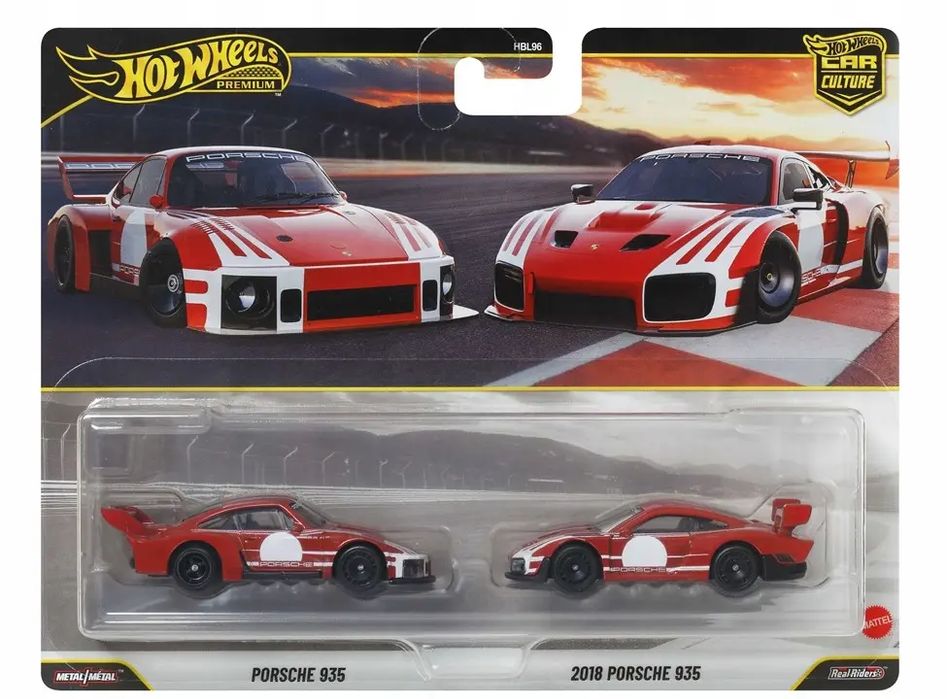 HW Premium 2pak aut Porsche 935 JHW51 /8. Mattel