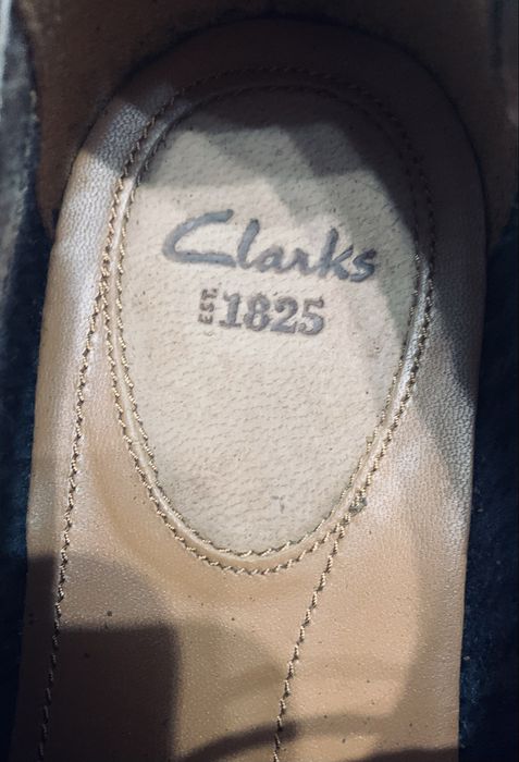 Шкіряні оксфорди Clarks 43 р. устілка 28 см.