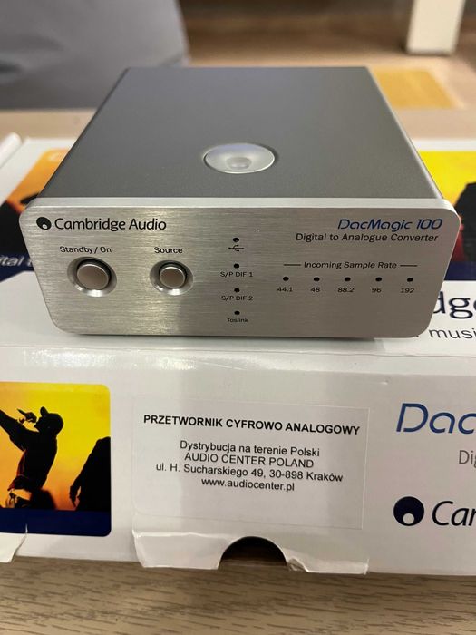 DacMagic 100 przetwornik cyfrowo-analogowy stan jak nowy