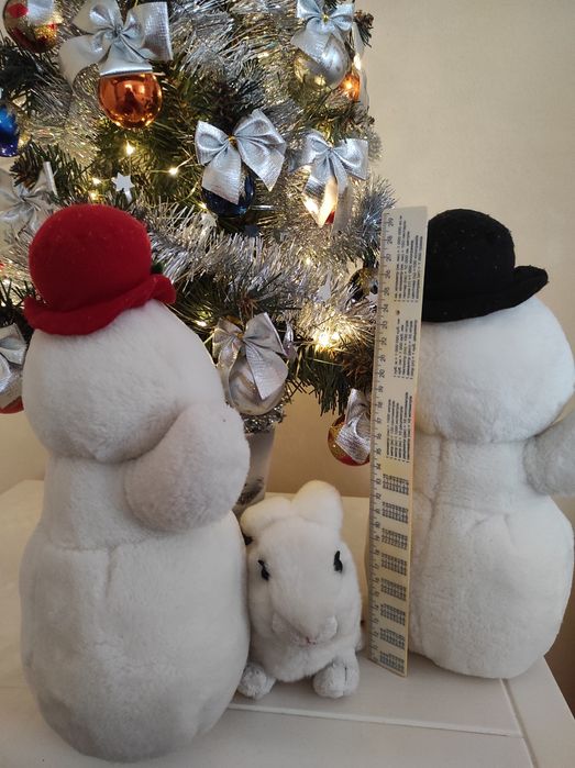 Новорічні м'які іграшки