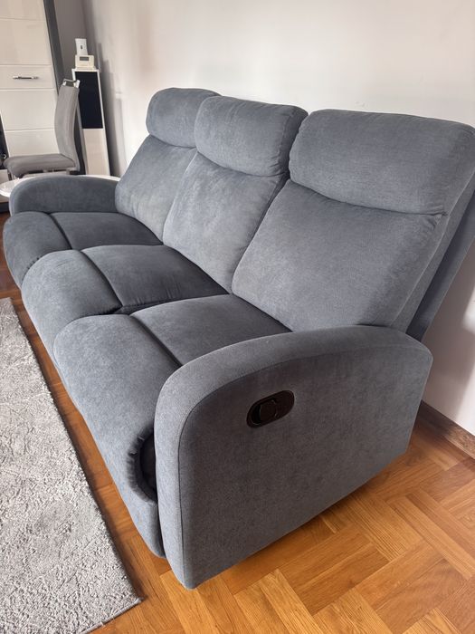 Trzyosobowa sofa z funkcją relax