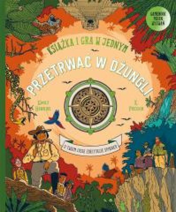 Przetrwać w dżungli. Książka i gra w jednym Harperkids Emily