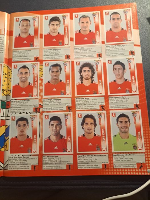 Caderneta Futebol 2008-09...completa.