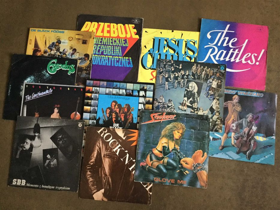SBB, Skrzek, Steelover i inne - Zestaw 12LP Winyle ROCK Super Cena