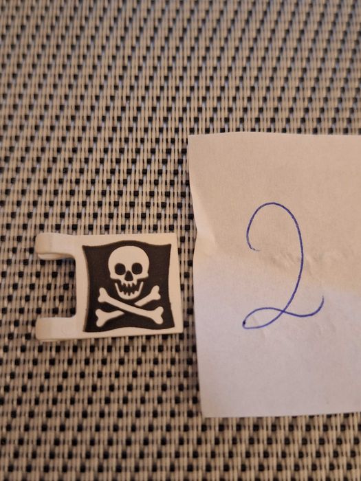 LEGO 2335p30 flaga pirates piraci - cena za jedną sztukę. (G)