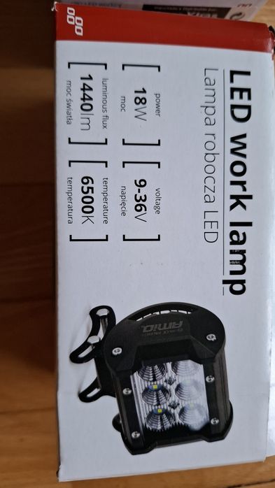 Farol de trabalho de 6 leds ( par )
