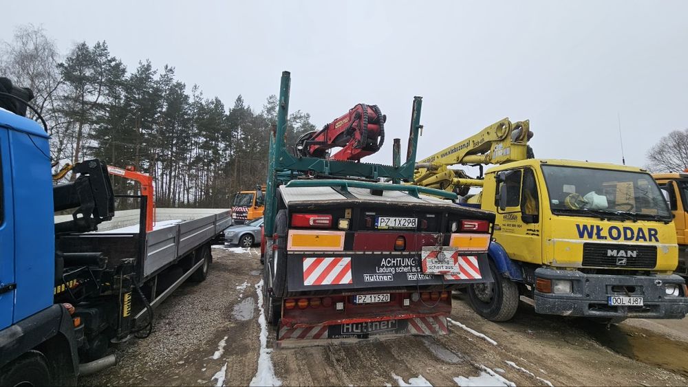 Scania 6x4 drewna epsilon drzewa lasu dłużycy