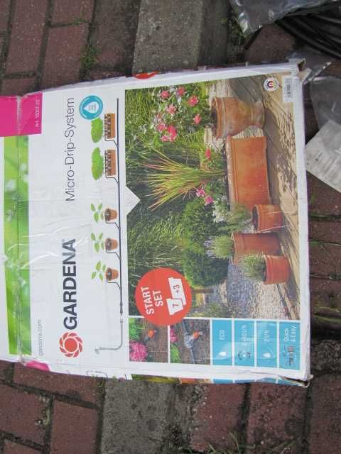 Gardena Zestaw startowy do doniczek M nawadnianie oszczędzające wodę