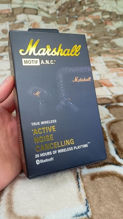 Marshall Motif ANC Бездротові навушники вакумні наушники маршал мотіф