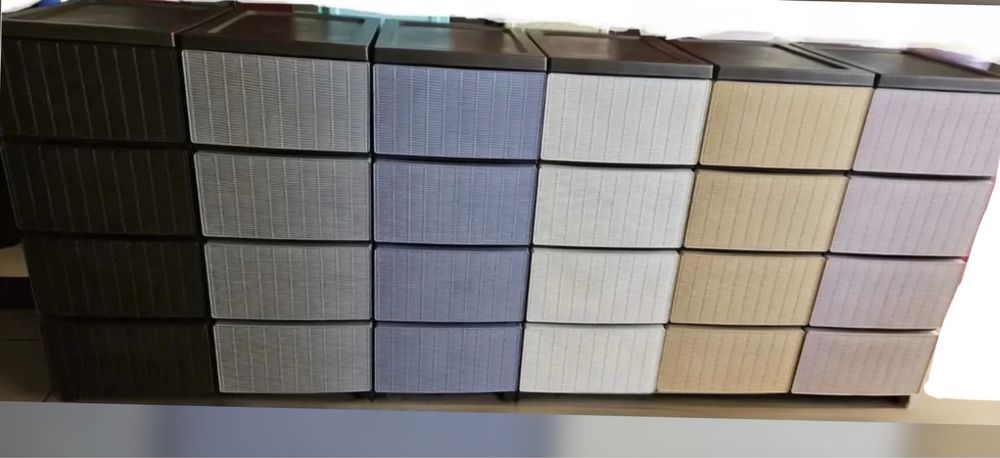 Комод пластиковый на разное количество ящиков, ящики для вещей игрушек