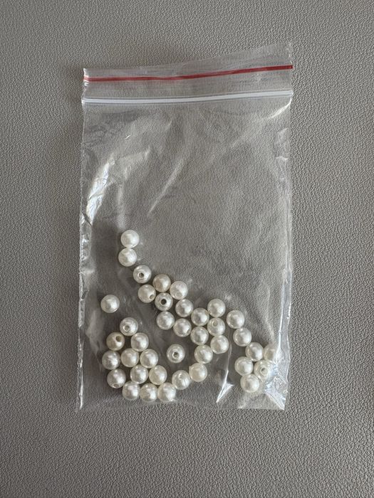 Koraliki sztuczne perełki do tworzenia biżuterii