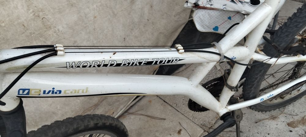 Bicicleta usada.