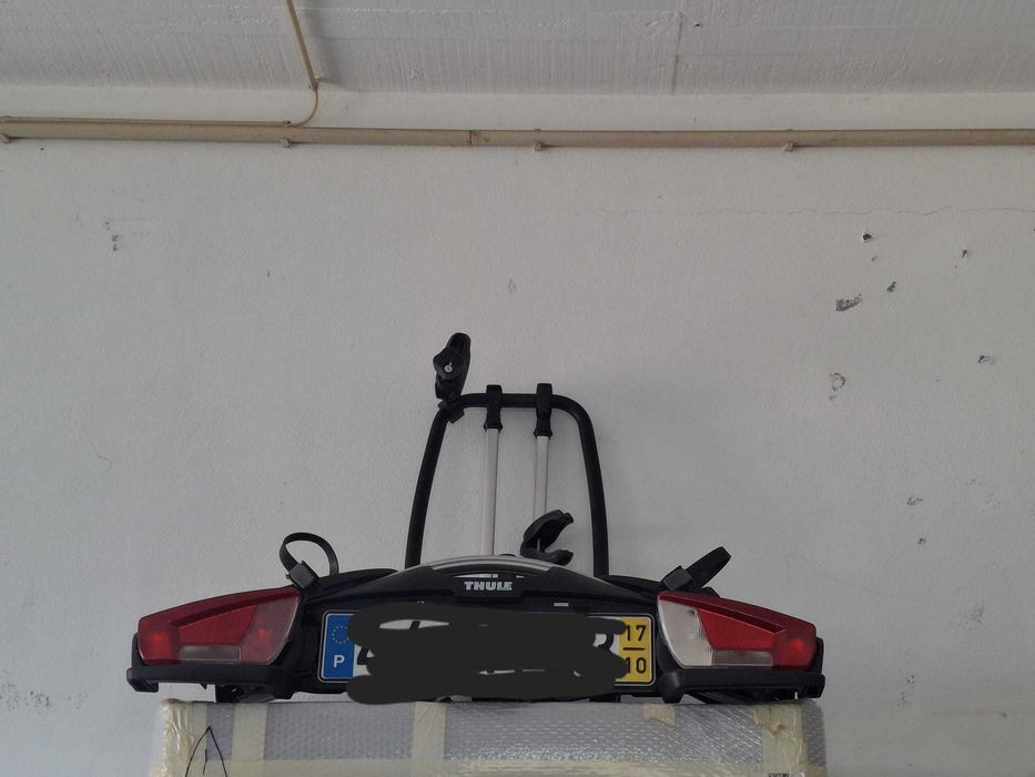 Suporte velocompact 13 pin 3 bicicletas THULE
