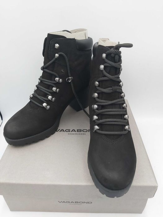 NOWE buty skórzane zamsz VAGABOND botki trapery grace e065 rozmiar38