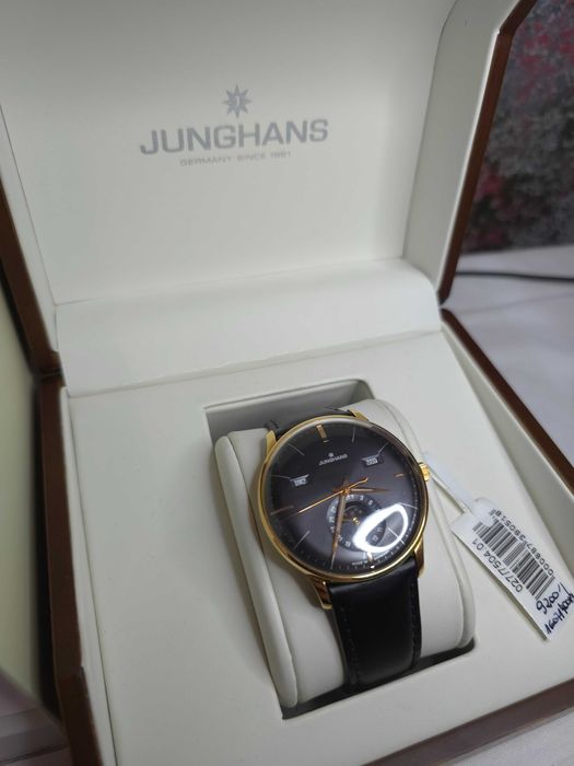 Zegarek Junghans Meister Kalander - męski 40mm