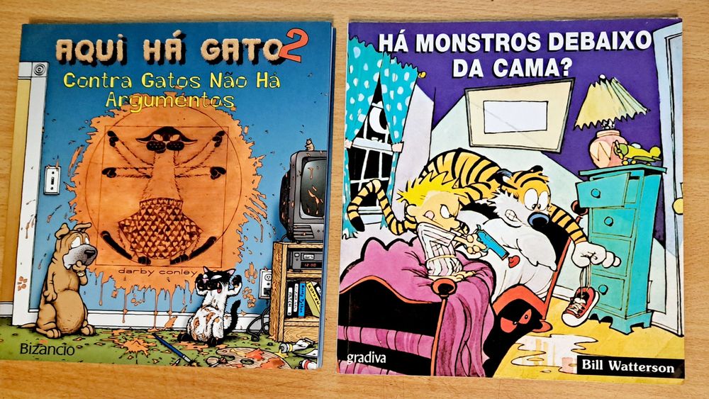 2 livros - Contra Gatos não Há Argumentos  + Há Monstros Debaixo da Ca