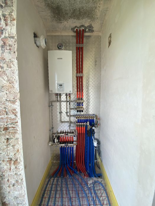 Монтаж Опалення, Котлів та Теплових Насосів під ключ | Гарантія