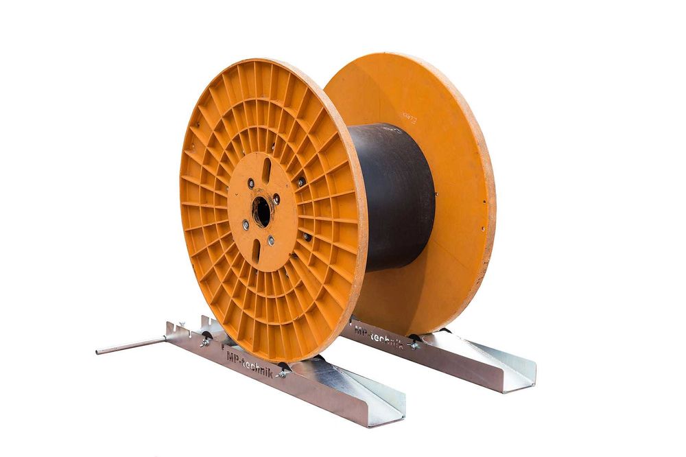 Najazd do bębnów kablowych, światłowodów 1000 kg