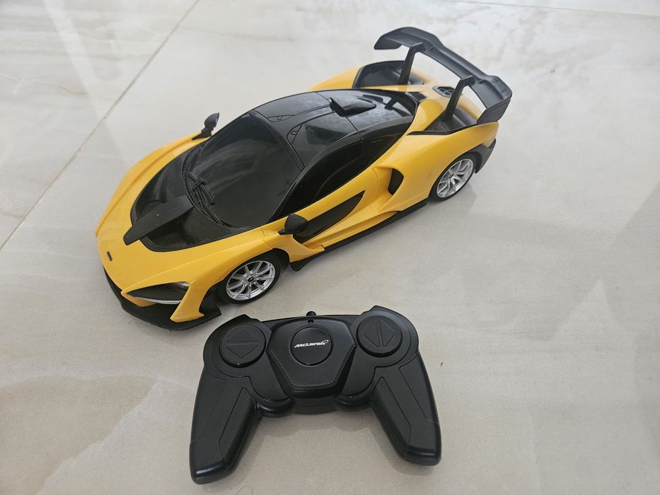 Машинка на управлінні McLaren Senna  RASTAR 96300 жовтий