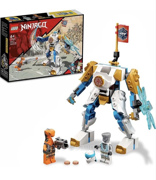Лего Ніндзяго 71761 Lego Ninjago потужний робот ЕВО Зейна