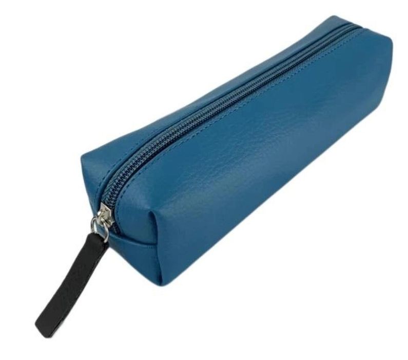 Piórnik prostokąt Denim Blue Bee-bee ,223x96 mm