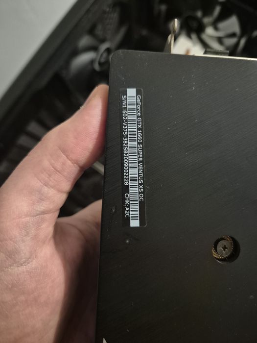 Gtx 1660 super Ventus 2x OC
