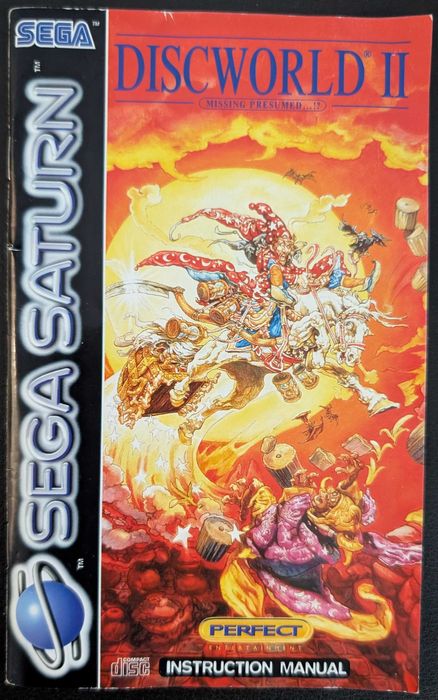 Jogo Discworld II Missing Presumed... !? (Sega Saturn)