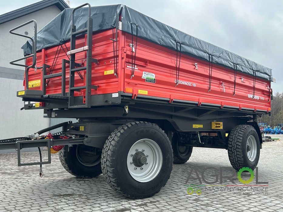 Przyczepa rolnicza URSUS D-610 10Ton Paletowa Plandeka + Stelaż PRONAR