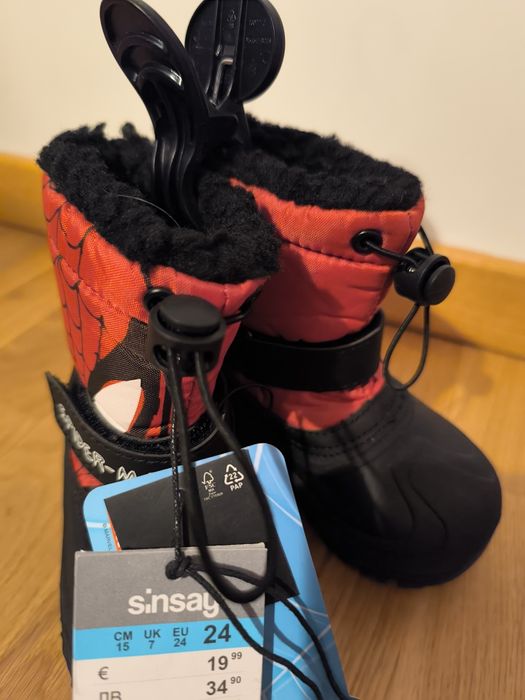 Marvel śniegowce dziecięce Spiderman