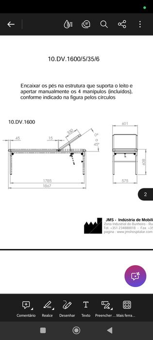 Marquesa fixa como nova JMB 10.DV.1600