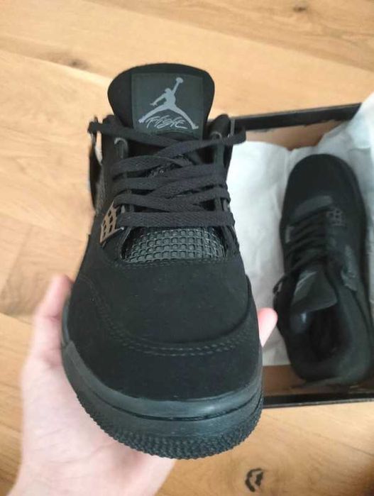 Jordan 4, czarne .46