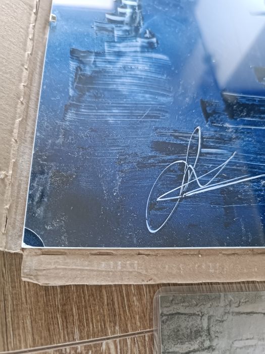 Antyrama z godłem FC Barcelona