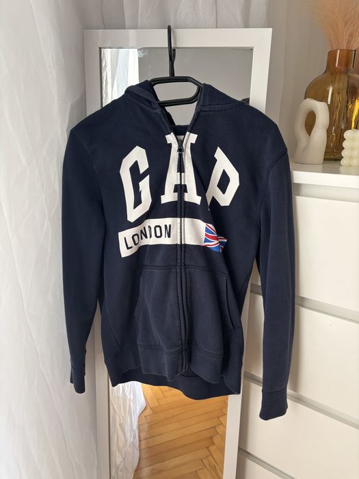 Granatowa bluza z kapturem GAP M 38