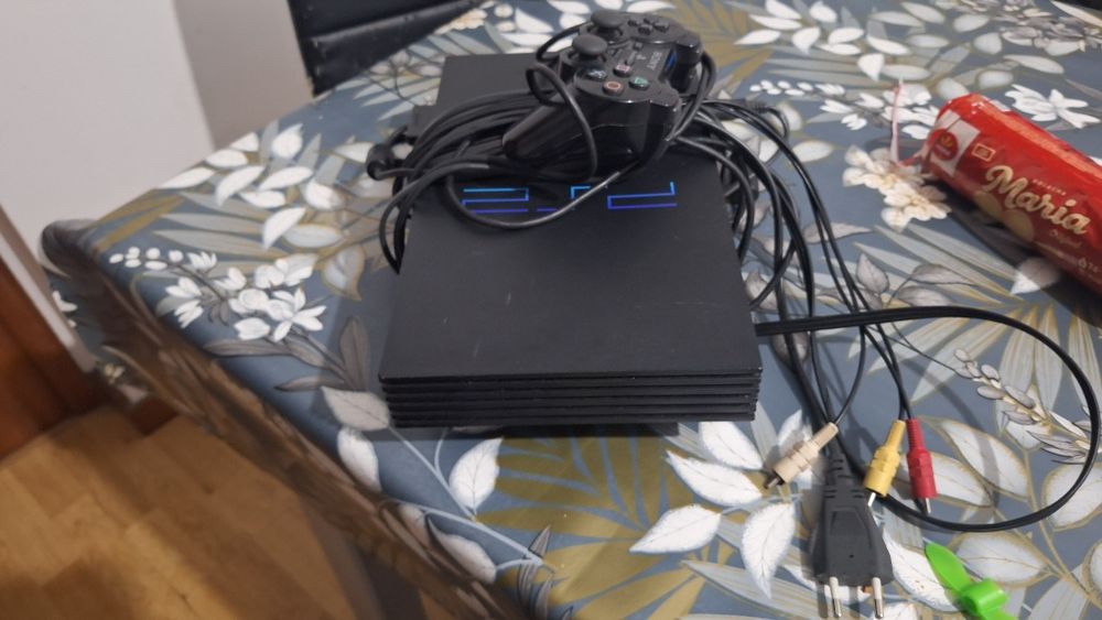 Ps2 original com alguns jogos