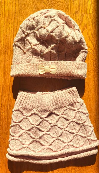 Czapki i kominy zestawy