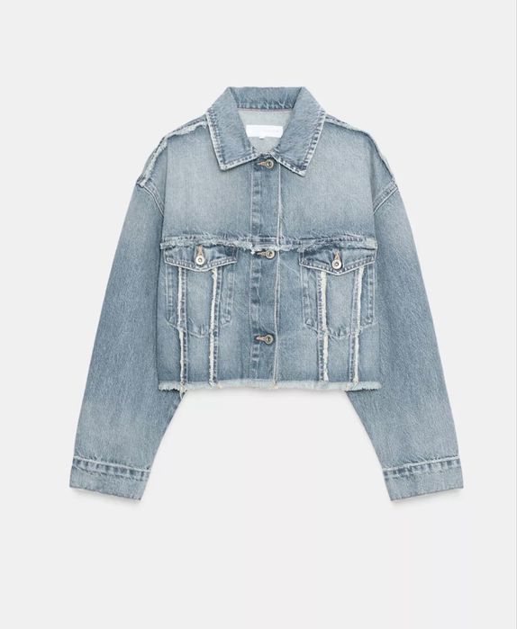 Джинсовка Zara джинсовий піджак