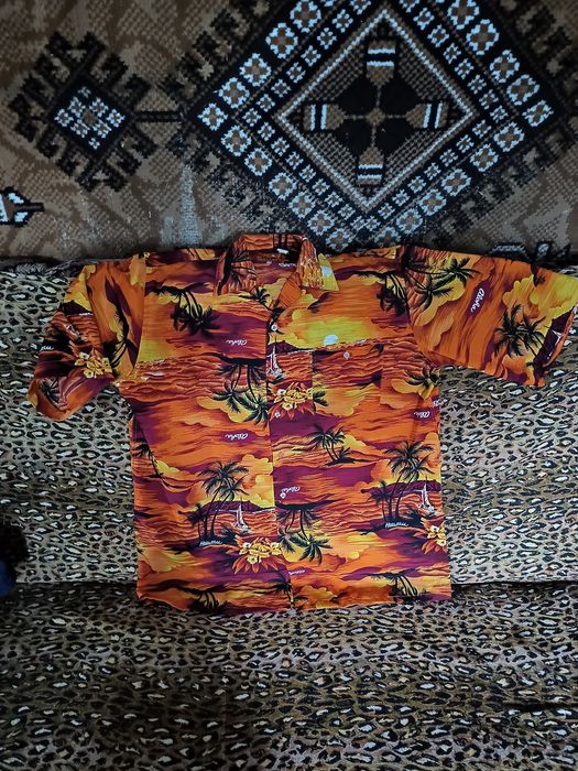 Рубашка гавайка xxl