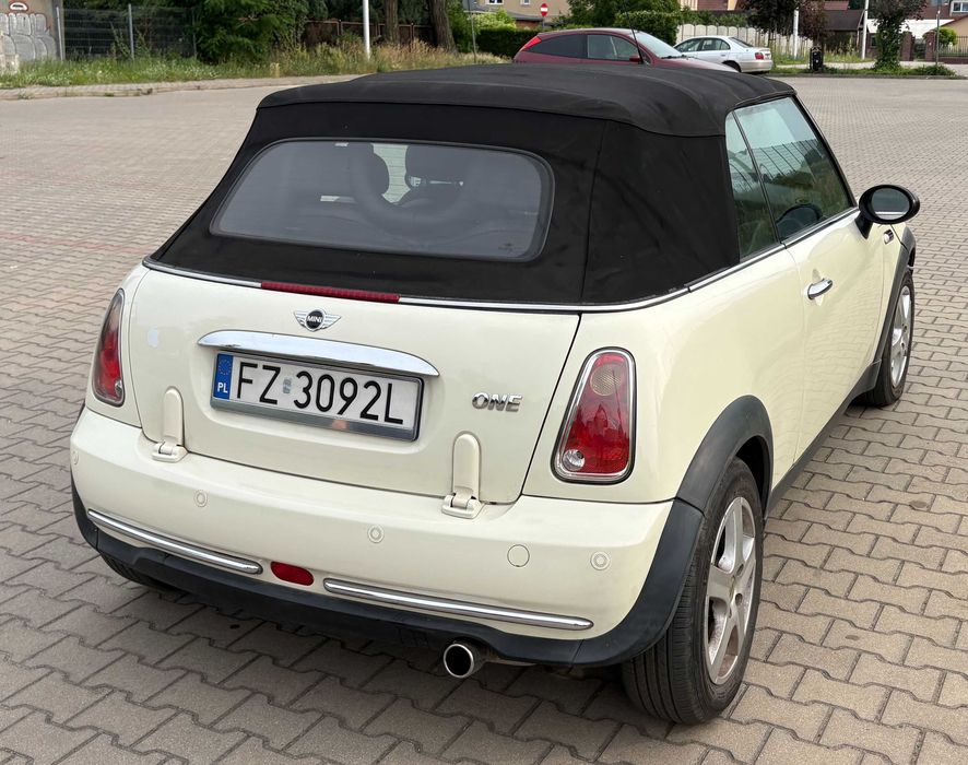 BMW Mini One Cabrio 1.6 , rocznik 2007
