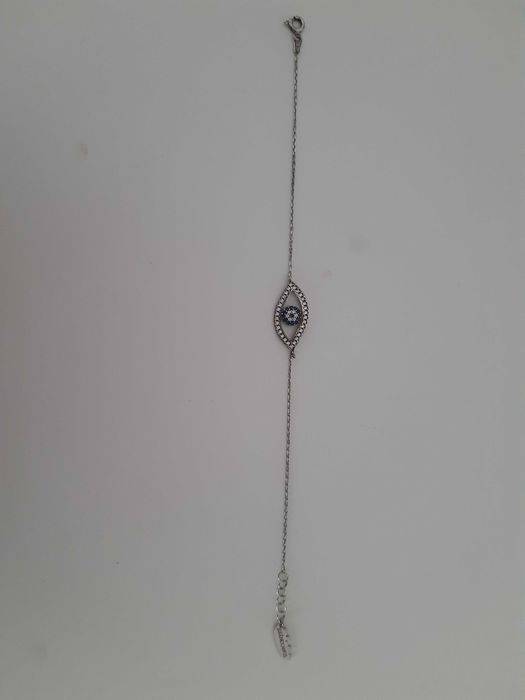 Pulseira Blue Mystic Eye em Prata com Zircónias – Eugénio Campos