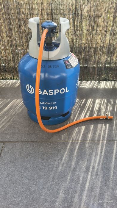 Butla gazowa 8kg grill propan Gaspol  +szybkozłącze