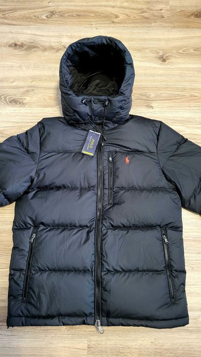 Kurtka puchowa Polo Ralph Lauren, NOWA, CZARNY