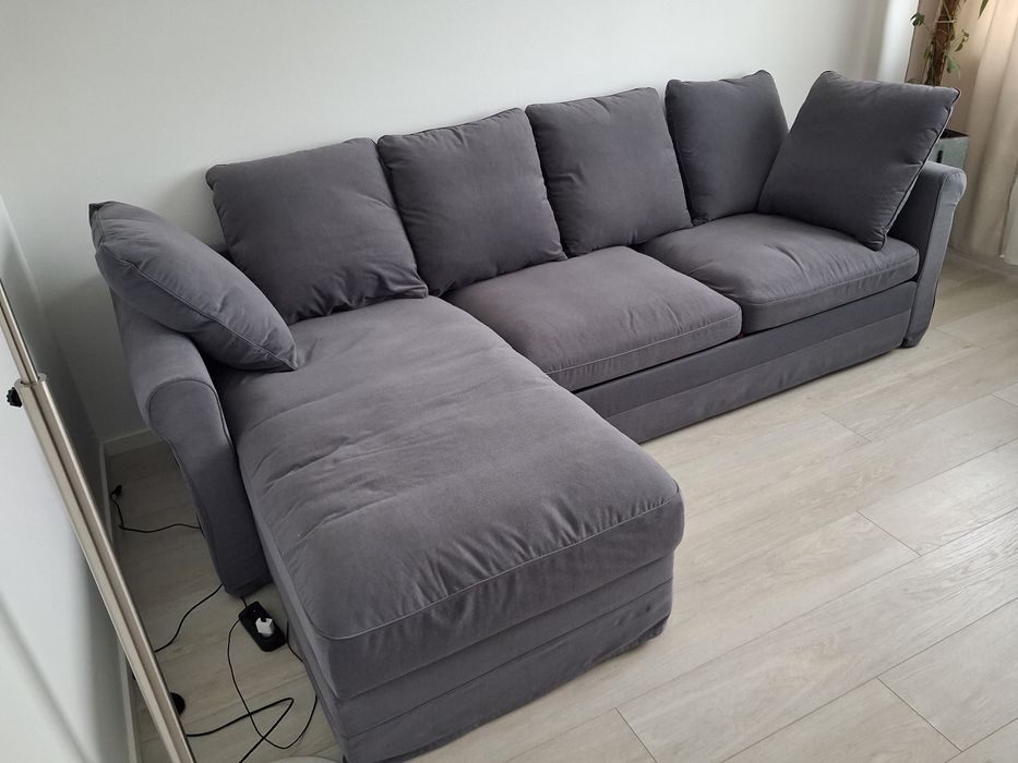 Sofa z szezlongiem Grönlid Ikea