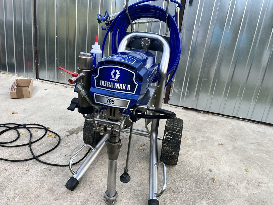 Graco 795 Procontractor agregat malarski do farb i elewacji, antykorozja, zwijak, jak nowy