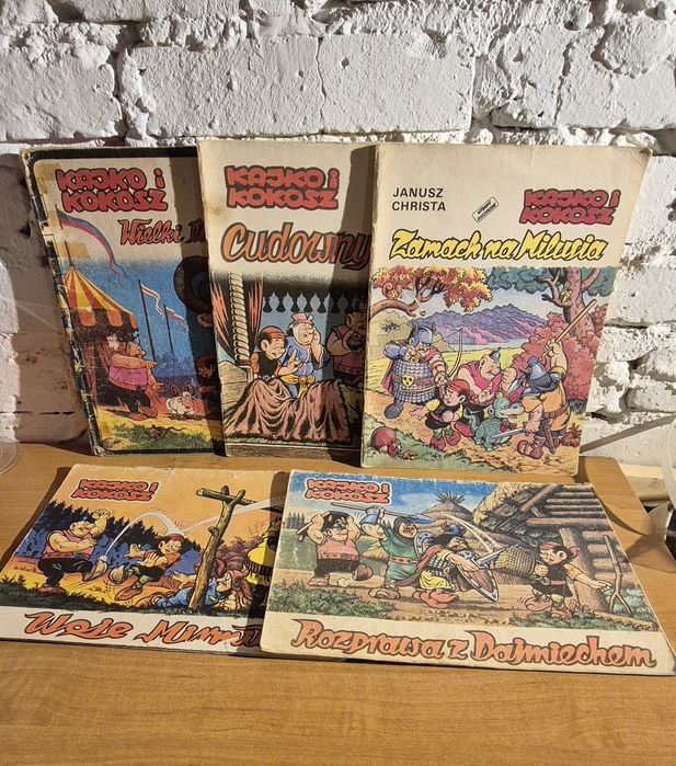 Komiksy Kajko I Kokosz 5szt